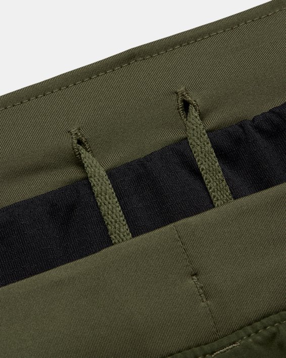 Men's UA Launch 7'' Printed Shorts, Green, pdpMainDesktop image number 5